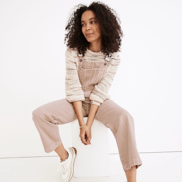 Madewell x Backdrop • Studio Hours Garment-Dyed Overalls - Picture 1 of 13